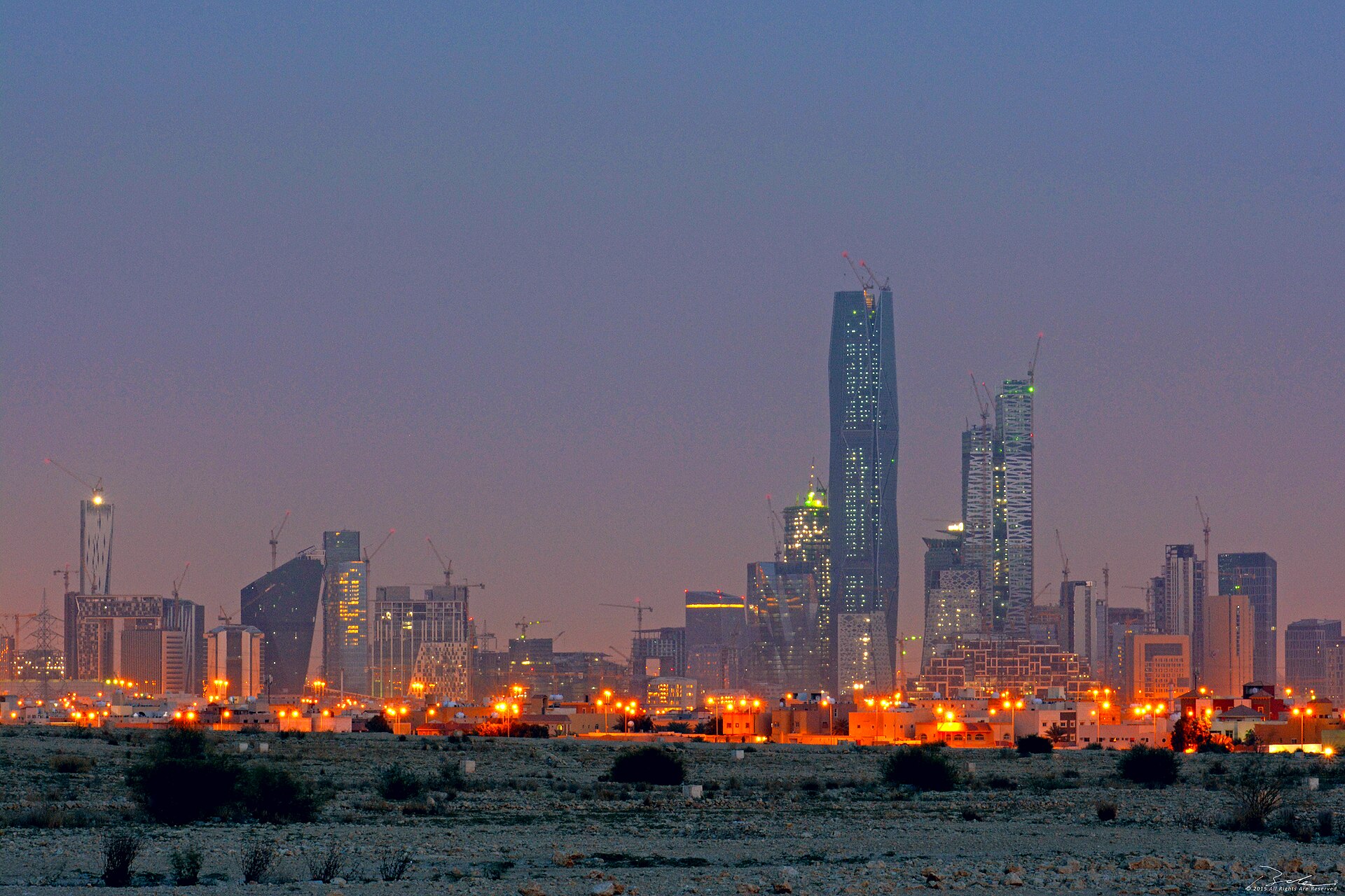 King Abdullah Financial District masterplan, Riyadh
